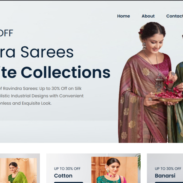 Static Website Development – Garment Shop